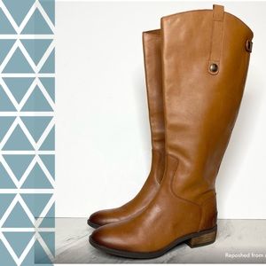 Sam Edelman Penny Wide Calf Riding Boot 6.5 W